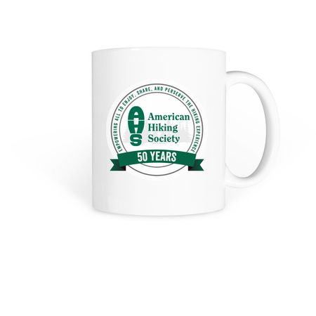 Celebrate 50 Years with AHS!, a White Coffee Mug