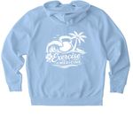 Exercise is Medicine - Zip-ups, a Blue Soul Stanley/Stella Unisex Cultivator 2.0 Zip Up Pullover Hoodie (back-view)