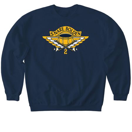 Snare Bolden, a Navy Softstyle Crewneck Sweatshirt