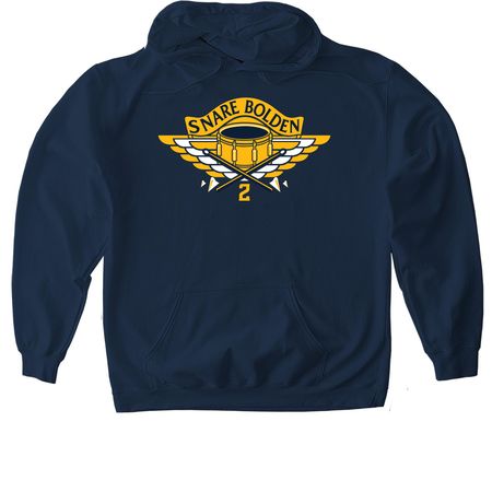 Snare Bolden, a Navy Gildan Softstyle Pullover Hoodie