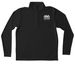 Base Lead Collection, a Black Unisex Performance Quarter Zip Pullover