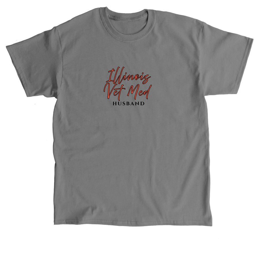 Illinois Vet Med Husband Shirt, a Charcoal Classic Unisex Tee
