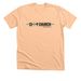 City Church Stripe, a Heather Peach Premium Unisex Tee