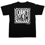 Cheney Dreaming, a Black Comfort Colors Unisex Tee (back-view)