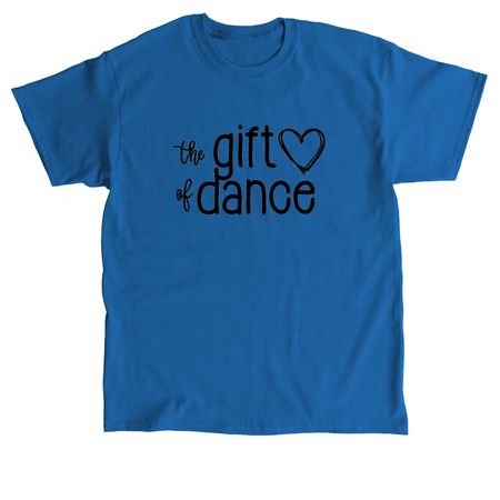 Fall 2026 Gift of Dance Merch, a Royal Classic Unisex Tee