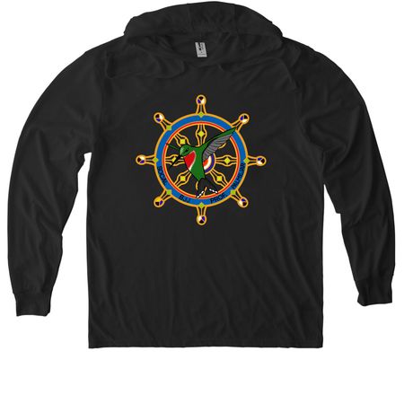 SoCal BJJ&nbsp;, a Space Black Allmade Eco Triblend Hoodie Tee