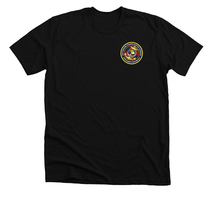 NMTSC DET Portsmouth MTS, a Solid Black Blend Premium Unisex Tee
