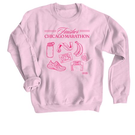 Morgan?s Special ? - Design 2, a Light Pink Crewneck Sweatshirt