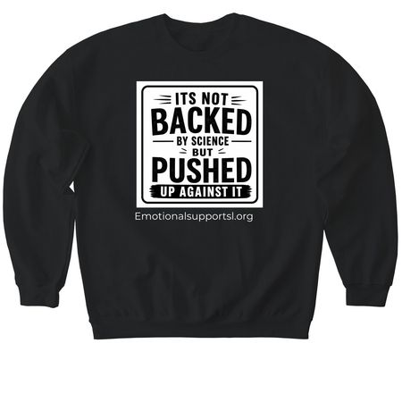 Beyond Chandra, a Black Softstyle Crewneck Sweatshirt