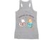 KK9R: Jindo Friends in Summer Hanbok, a Athletic Heather Women's Racerback