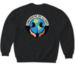 CDA Logo Apparel Design 1, a Black Softstyle Crewneck Sweatshirt (back-view)