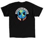 CDA Logo Apparel Design 1, a Black Classic Unisex Tee (back-view)