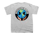 CDA Logo Apparel Design 1, a Sport Grey Youth Unisex Tee (back-view)