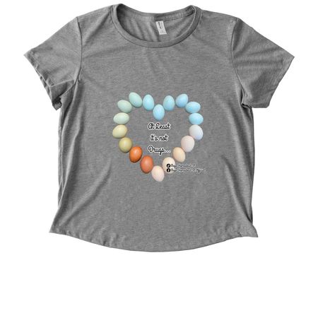 At Least It's Not Drugs Original Design!, a Aluminum Grey Allmade Eco Triblend Women?s Scoop Neck Tee
