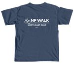 NF Walk Northeast Ohio 2026, a Midnight Comfort Colors Unisex Tee (back-view)