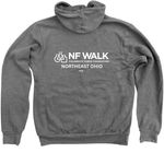 NF Walk Northeast Ohio 2026, a Deep Heather Zip Up Hoodie (back-view)