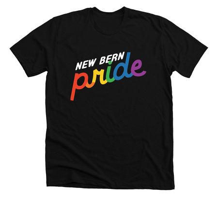 New Bern Pride, a Solid Black Blend Premium Unisex Tee