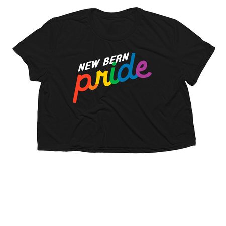New Bern Pride, a Black Women?s Flowy Cropped Tee
