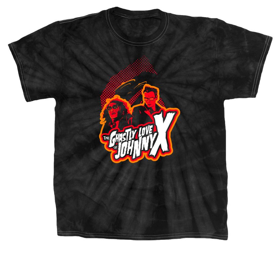 Johnny X Tee Collection, a Black Classic Tie Dye Tee