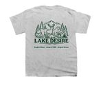 Save Lake Desire, a Sport Grey Youth Unisex Tee (back-view)