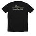 Nora's Fan Club, a Solid Black Blend Premium Unisex Tee (back-view)