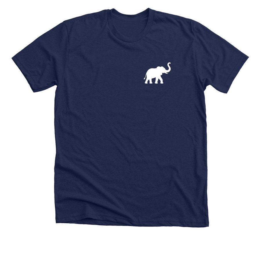 Ericka is Ready on Day One, a Solid Navy Blend Premium Unisex Tee