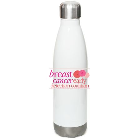 BCEDC water bottle, a White Stainless Steel Water Bottle