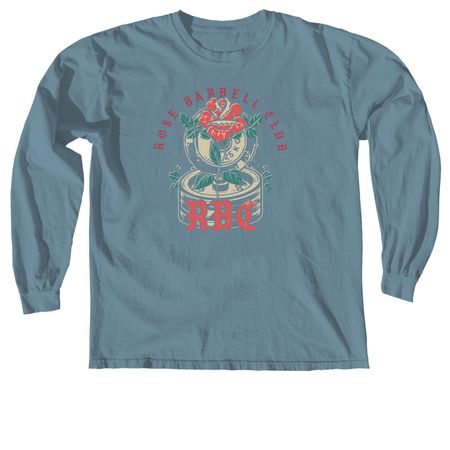 RBC Light Drop, a Ice Blue Comfort Colors Long Sleeve Tee