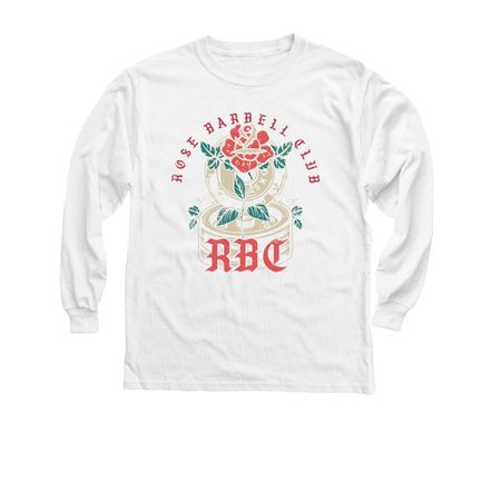 RBC Light Drop, a White Youth Long Sleeve Tee