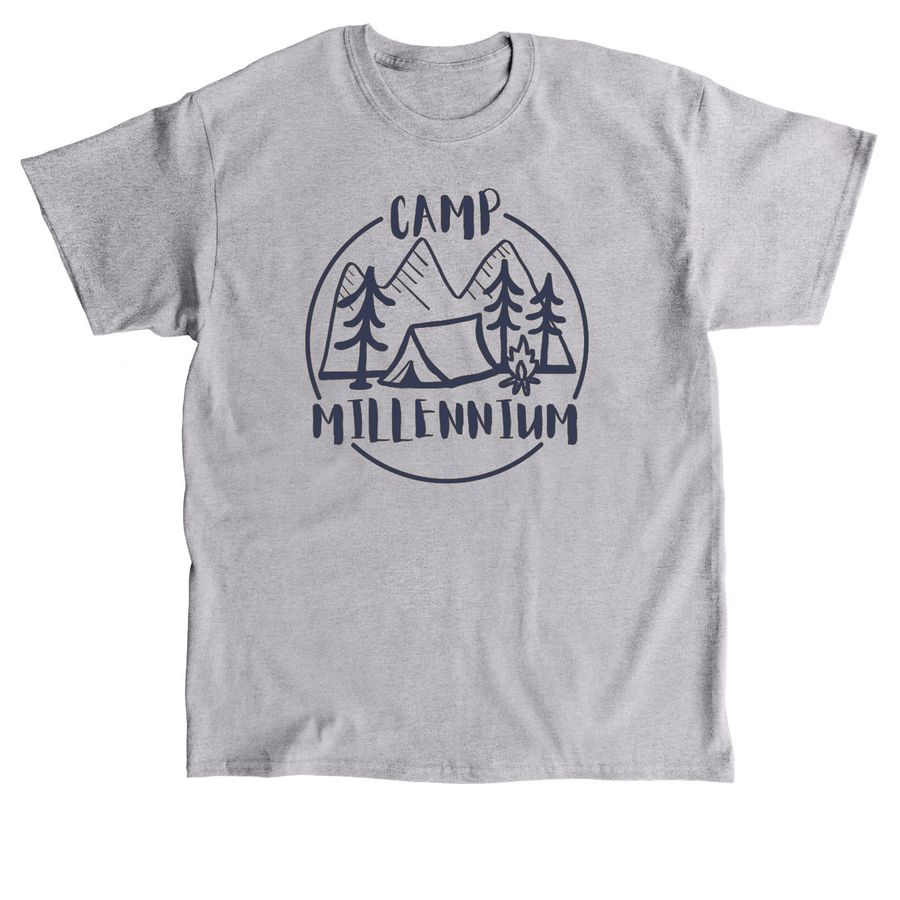 Camp&nbsp;Millennium, a Sport Grey Classic Unisex Tee