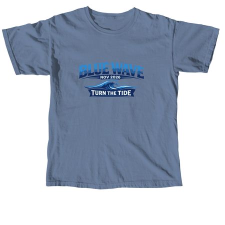 Blue Wave 26, a Blue Jean Comfort Colors Unisex Tee
