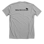 Paws4Potter's 11th Annual Dog Walk, a Athletic Heather Premium Unisex Tee (back-view)