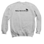 Paws4Potter's 11th Annual Dog Walk, a Sport Grey Crewneck Sweatshirt (back-view)