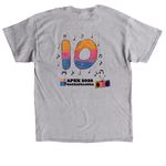 B2R 10 Year Anniversary!, a Sport Grey Classic Unisex Tee (back-view)