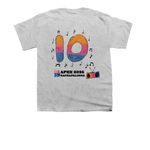 B2R 10 Year Anniversary!, a Sport Grey Youth Unisex Tee (back-view)
