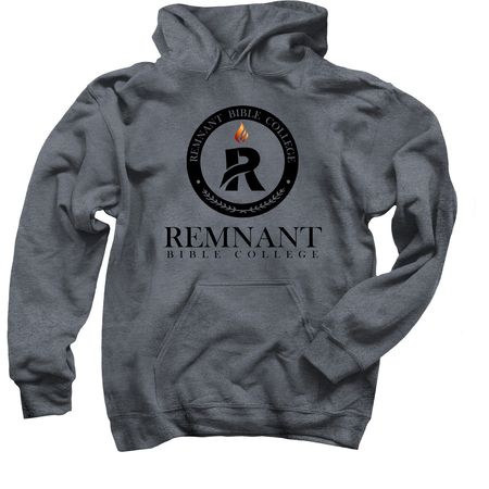 Remnant, a Dark Heather Pullover Hoodie