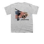 M. SMITH COLOR LOGO, a Sport Grey Youth Unisex Tee (back-view)