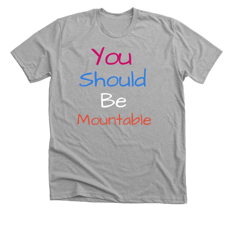 Giggle Corner, a Athletic Heather Premium Unisex Tee