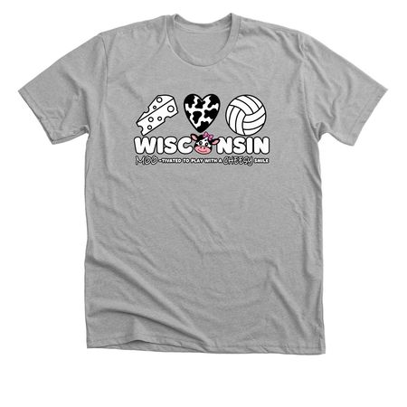 *TEAM FAVORITE* &nbsp;MOO, a Athletic Heather Premium Unisex Tee