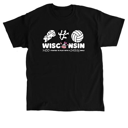 *TEAM FAVORITE* &nbsp;MOO, a Black Classic Unisex Tee