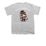 Fluffing Circus, a Sport Grey Youth Unisex Tee (back-view)