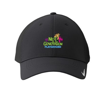 Next Generation Playground, a Anthracite Printed Nike Dri-FIT Legacy Performance Cap