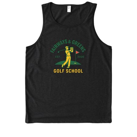 OG Summer Tanks, a Deep Black Allmade Eco Triblend Tank