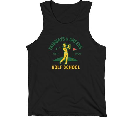 OG Summer Tanks, a Black Premium Cotton Tank