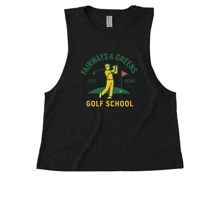 OG Summer Tanks, a Deep Black Allmade Eco Triblend Women?s Muscle Tank