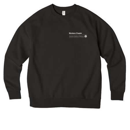 MTAAP Store Demo, a Deep Black Allmade Organic CVC Crewneck Sweatshirt