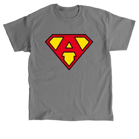 Ackie?s Army Super Ackie Shirt v2, a Charcoal Classic Unisex Tee