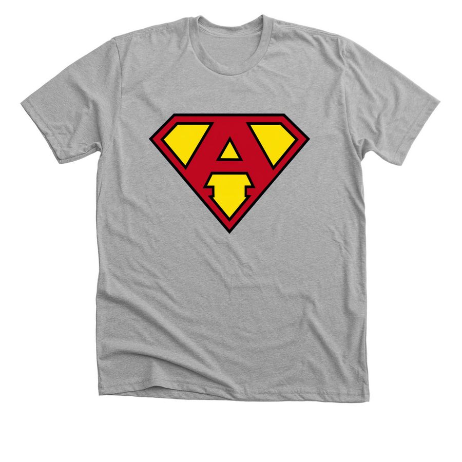 Ackie?s Army Super Ackie Shirt v2, a Athletic Heather Premium Unisex Tee