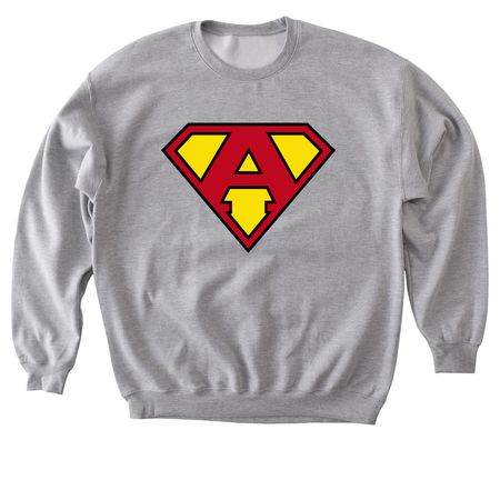 Ackie?s Army Super Ackie Shirt v2, a Sport Grey Softstyle Crewneck Sweatshirt