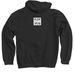Simply Merch, a Black Pullover Hoodie (back-view)